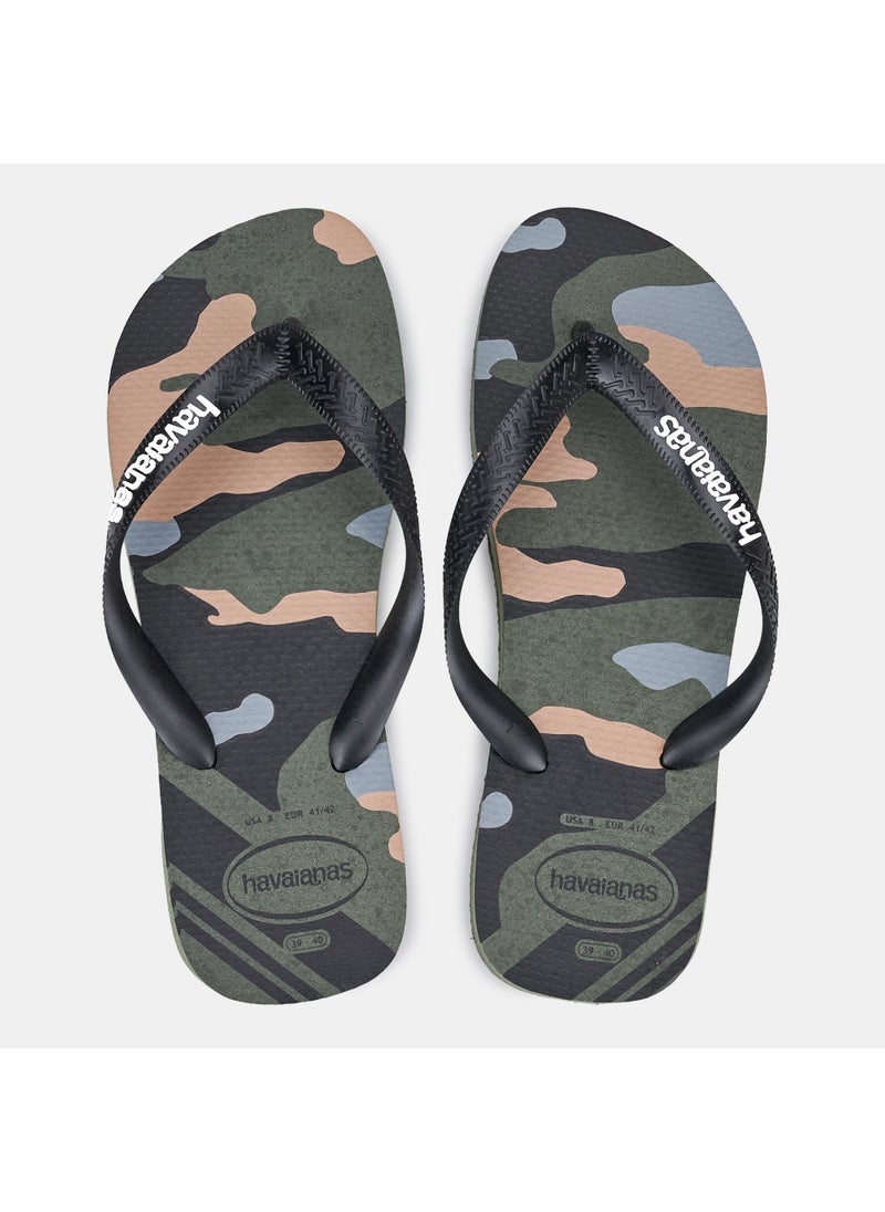 Men's Top Camu Flip Flops