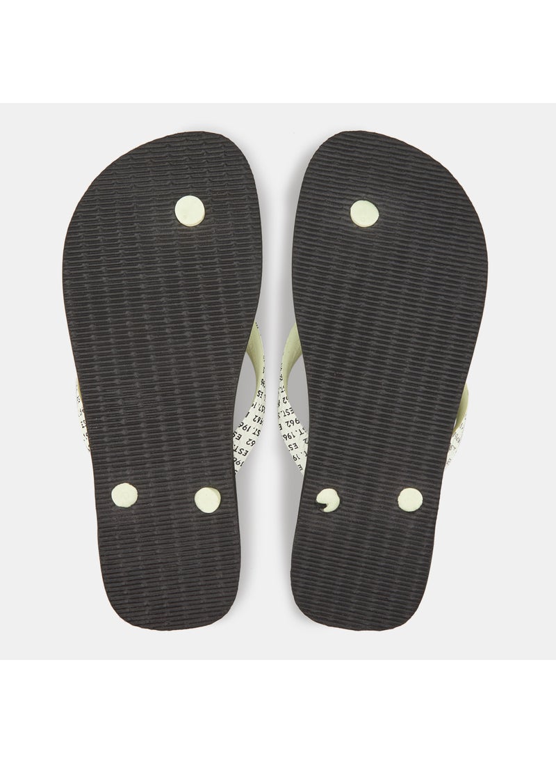Top Logomania Mid Tech Flip Flops