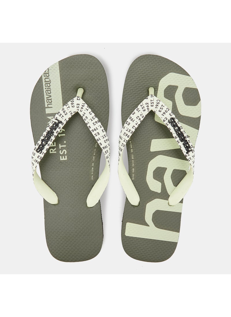 Top Logomania Mid Tech Flip Flops