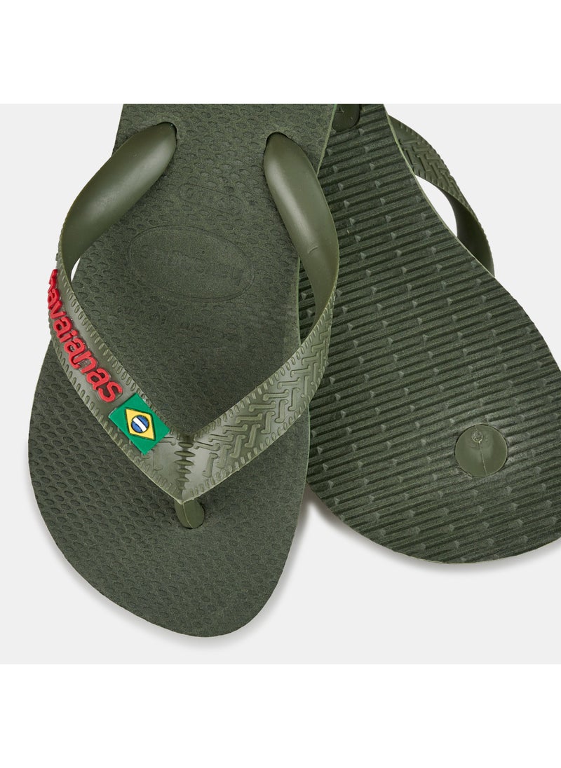 Brasil Logo Flip Flops