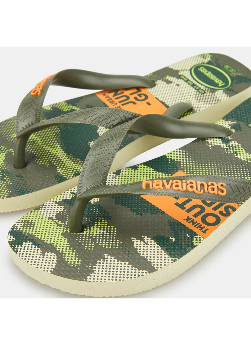 Men's Top Camu Flip Flops