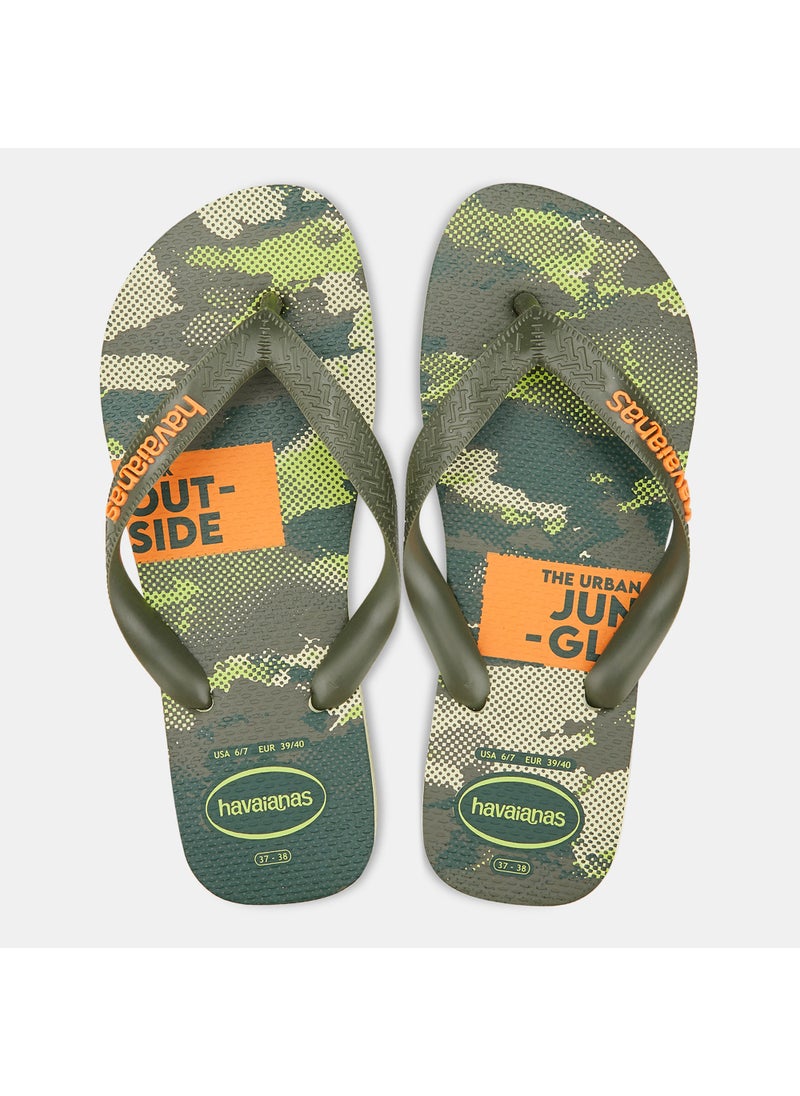 Men's Top Camu Flip Flops