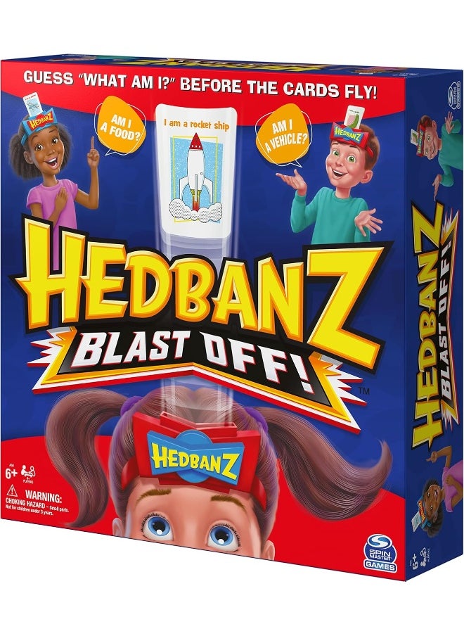 Hedbanz Blastoff Game for Families and Kids aged over 6