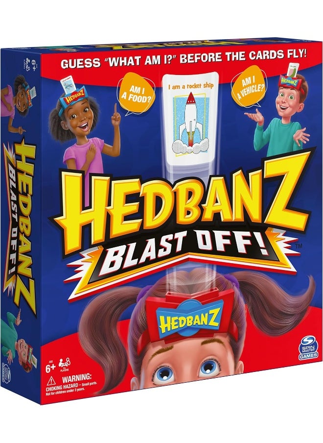 Hedbanz Blastoff Game for Families and Kids aged over 6