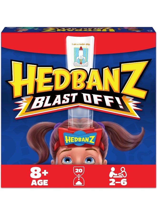 Hedbanz Blastoff Game for Families and Kids aged over 6