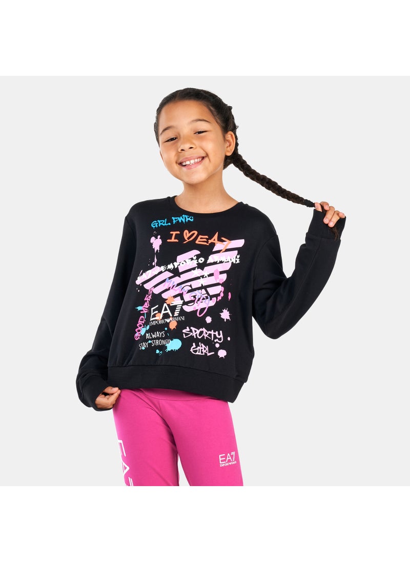 Kids' Train Series Graphic Sweatshirt