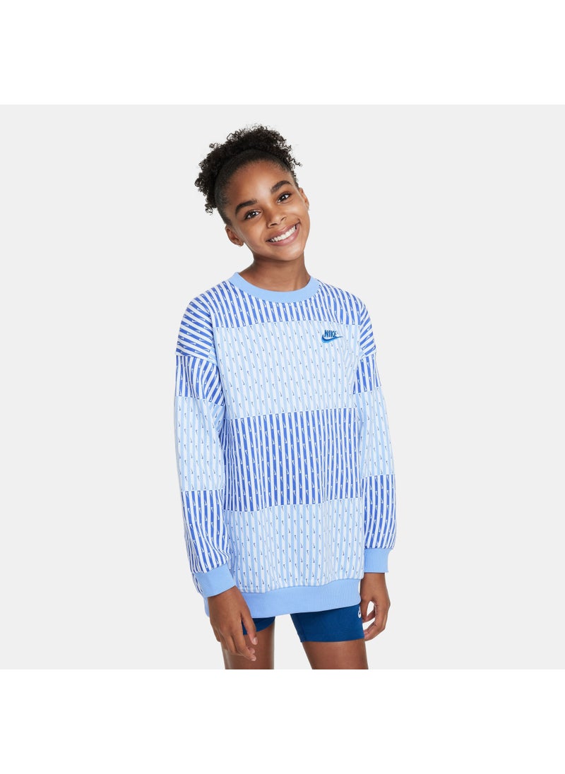 Kids' Sportswear Club Fleece Sweatshirt (Older Kids)