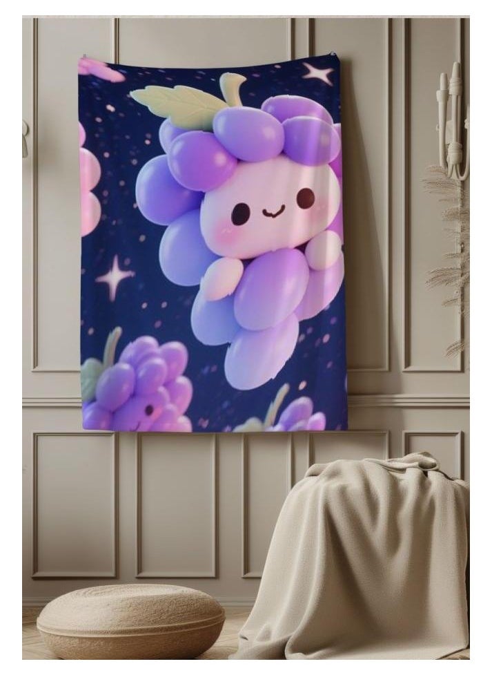 Children's or student cartoon flannel thin blanket (warm and comfortable, suitable for sleep, games) 100cm*150cm - 1157