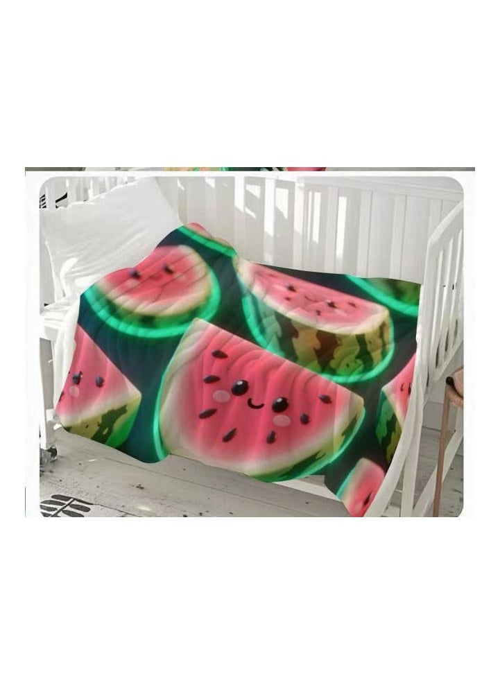 Children's or student cartoon flannel thin blanket (warm and comfortable, suitable for sleep, games) 100cm*150cm