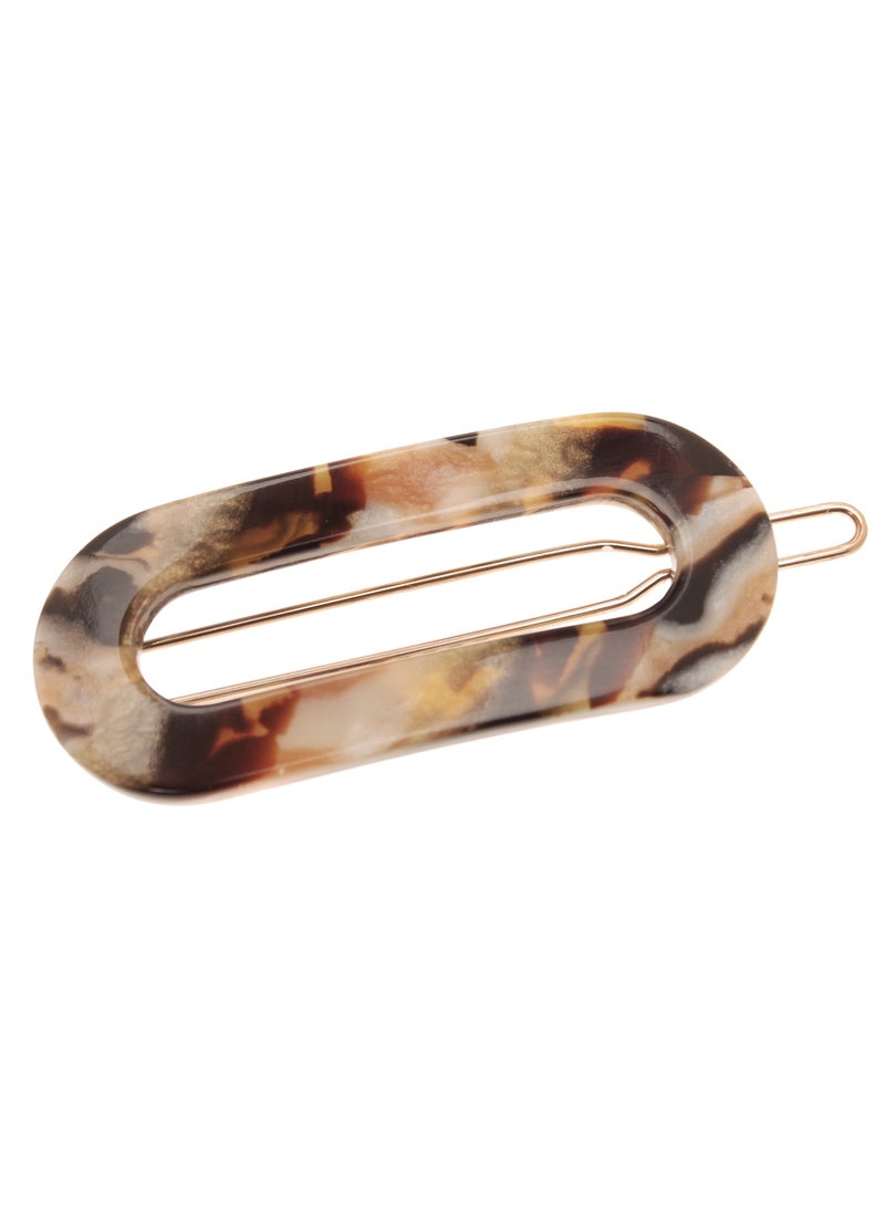 France Luxe Mini Oval on Tige Boule Barrette - Lasco