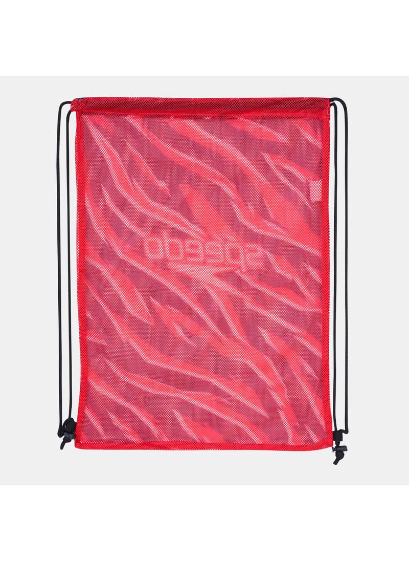 Printed Mesh Swimming Bag