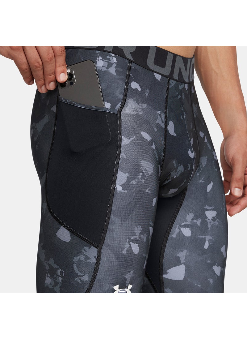 Men's HeatGear Printed Leggings