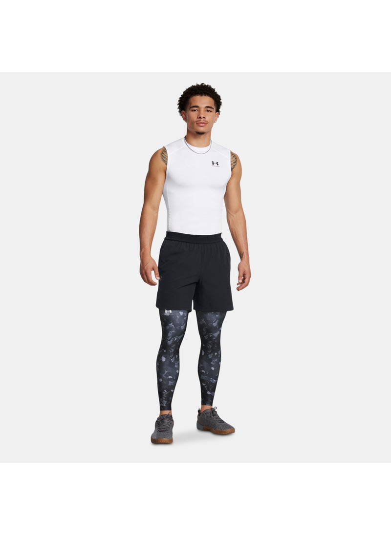 Men's HeatGear Printed Leggings