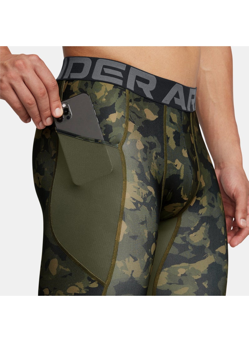 Men's HeatGear Printed Leggings