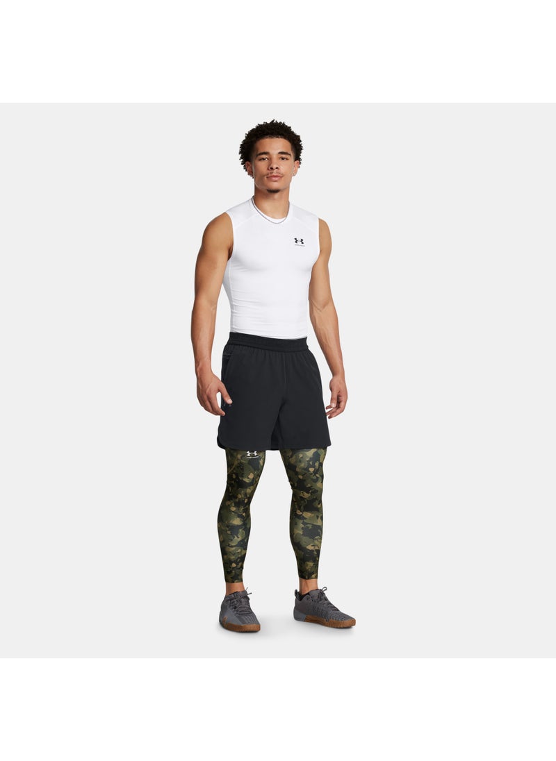 Men's HeatGear Printed Leggings