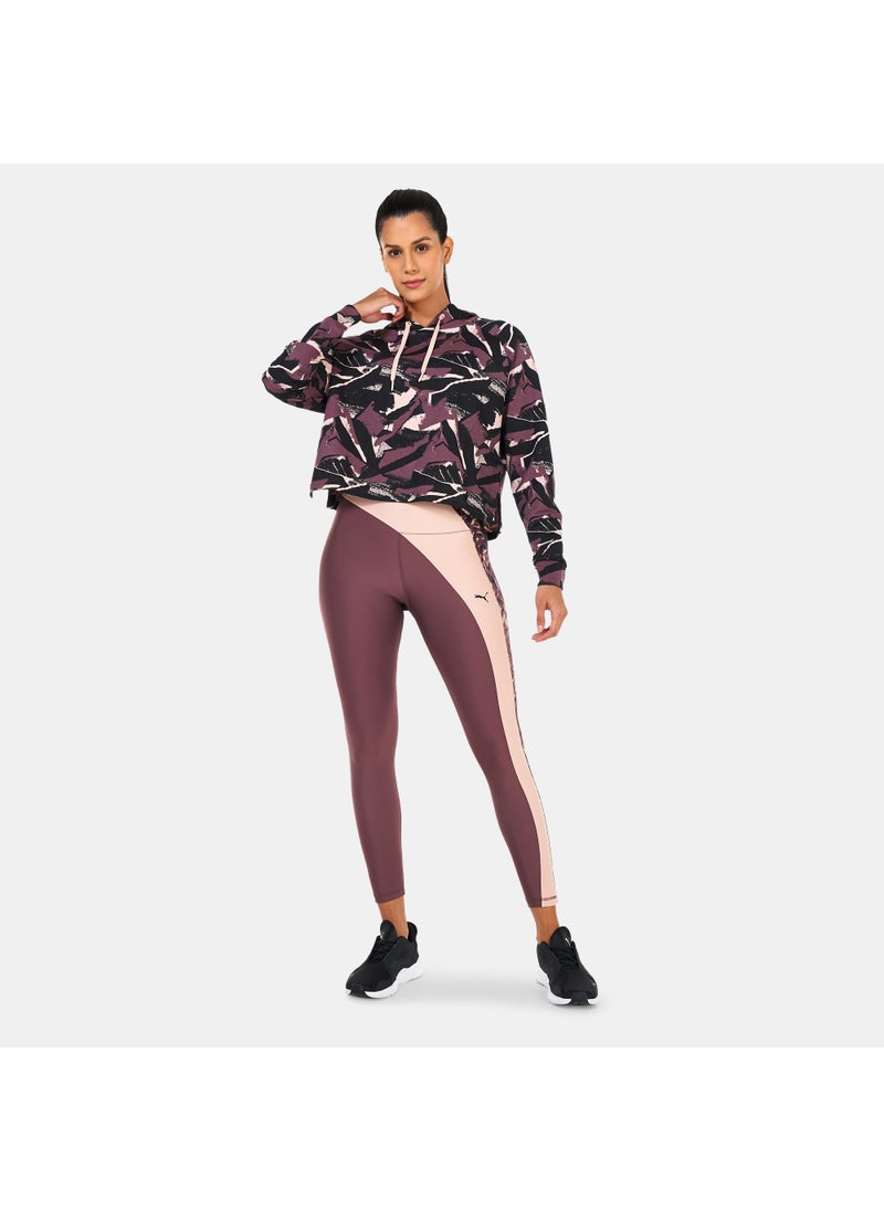 Women's Modern Sports Printed Hoodie