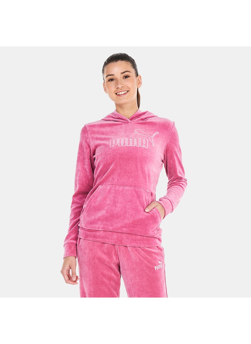 Women's Essentials+ Velour Hoodie