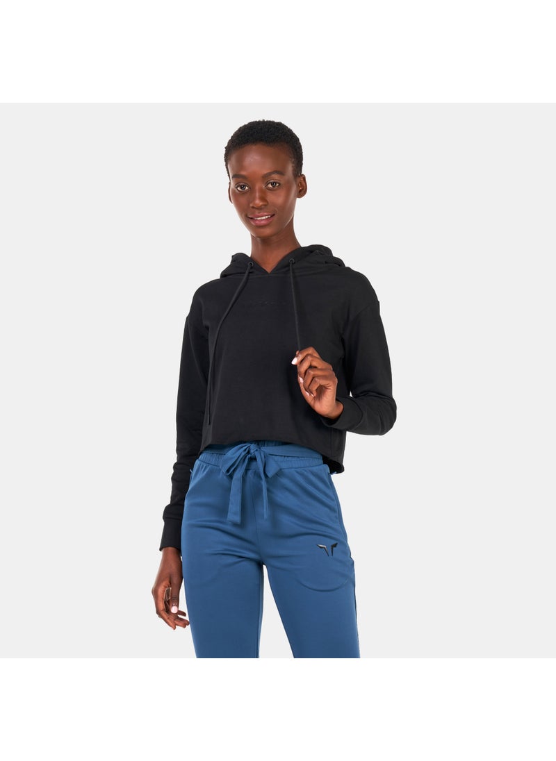 Women's She Wolf Crop Hoodie