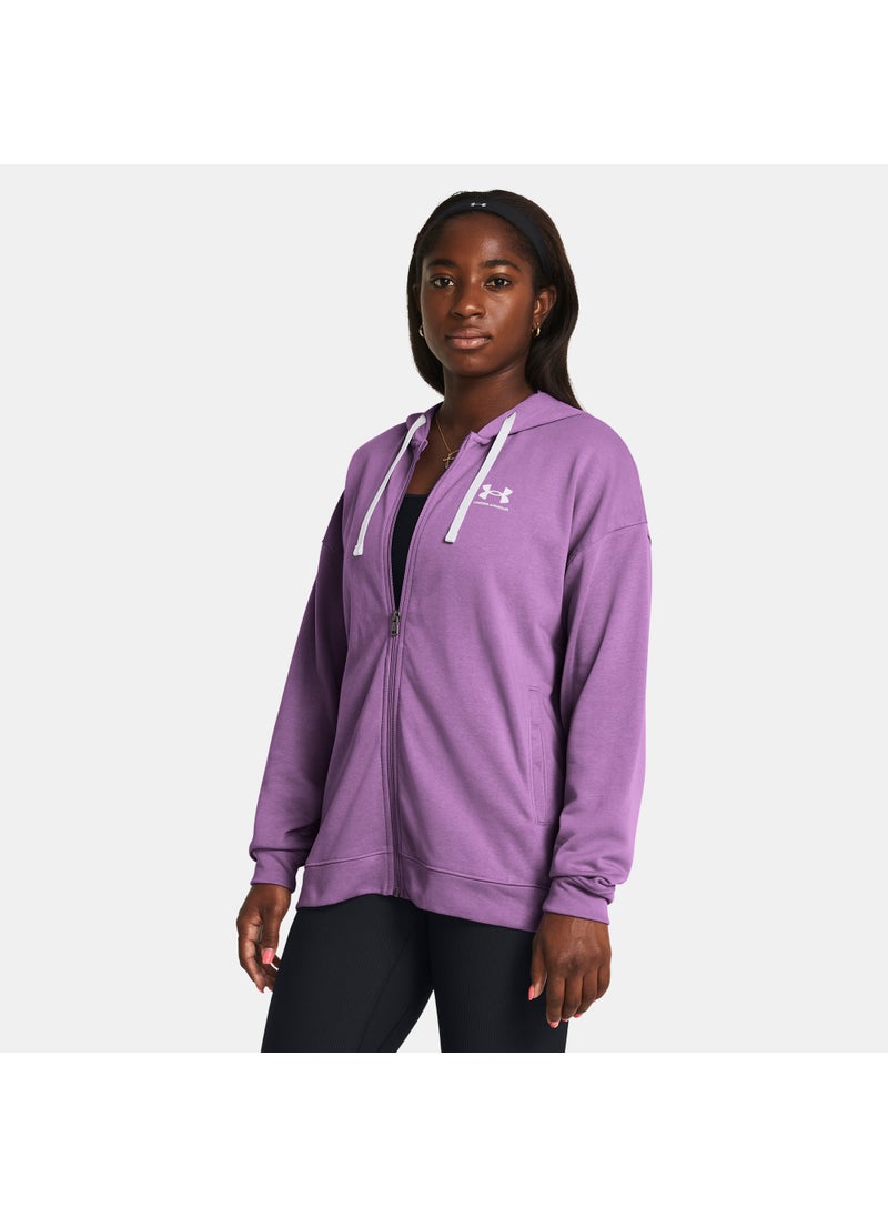 Women's Rival Terry Full-Zip Hoodie