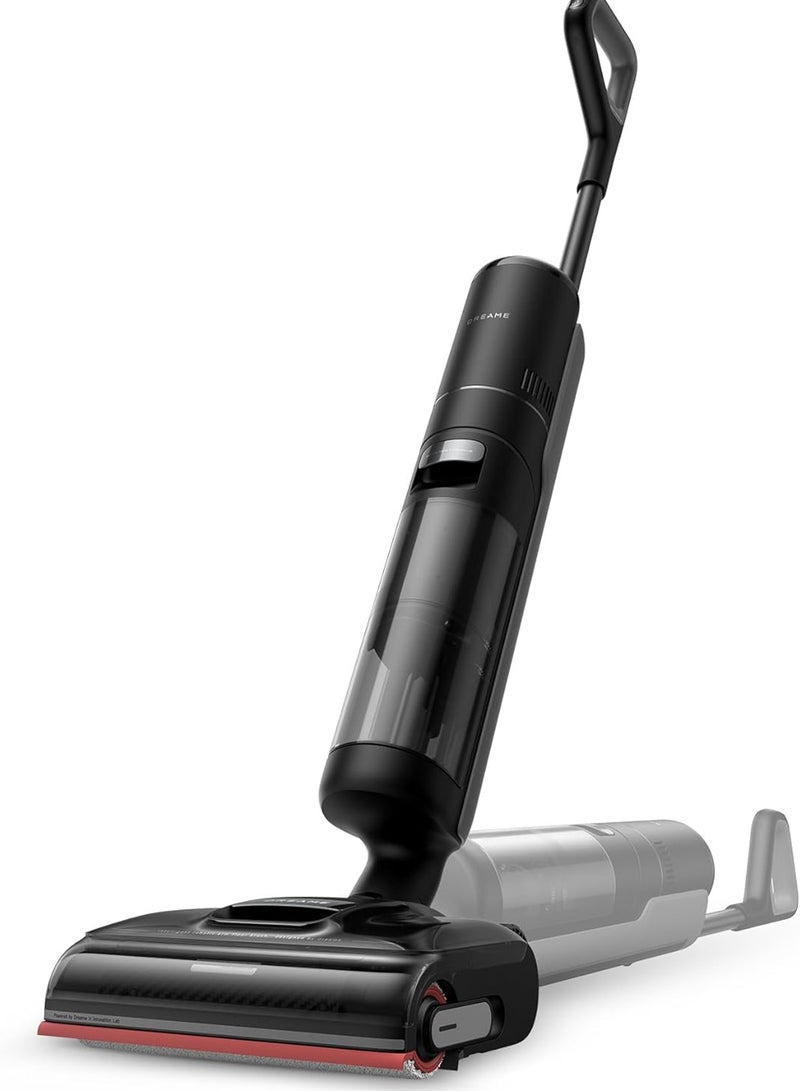 H15 Pro Wet and Dry Vacuum, GapFree AI DescendReach Robotic Arm, Triple Edge Coverage, 21KPa Suction, 0 Tangle, Immersive 100°C Brush Wash, 5 min 90°C Drying, 180° Lie-Flat, App Control 200 W HHR46A Black