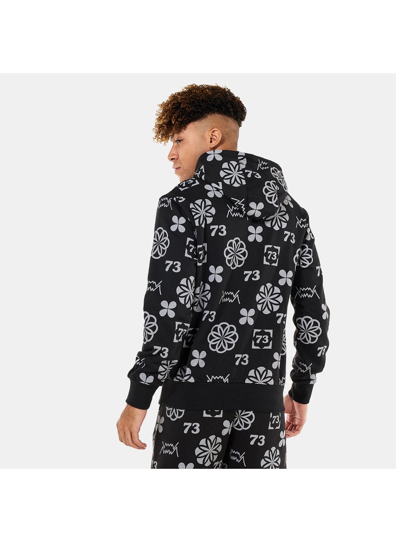 Men's Booster Clyde Print Hoodie