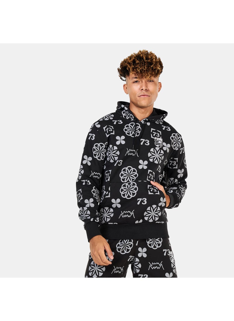 Men's Booster Clyde Print Hoodie