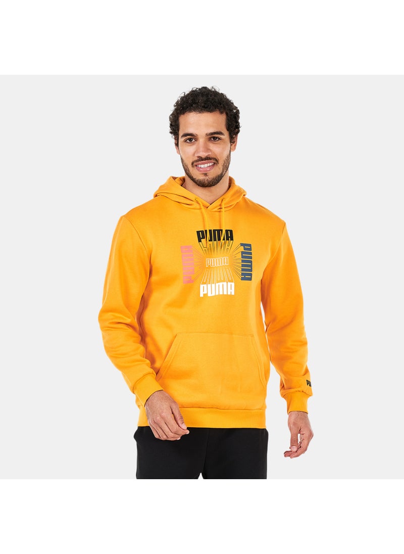 Men's Repeat Logo Graphic Hoodie