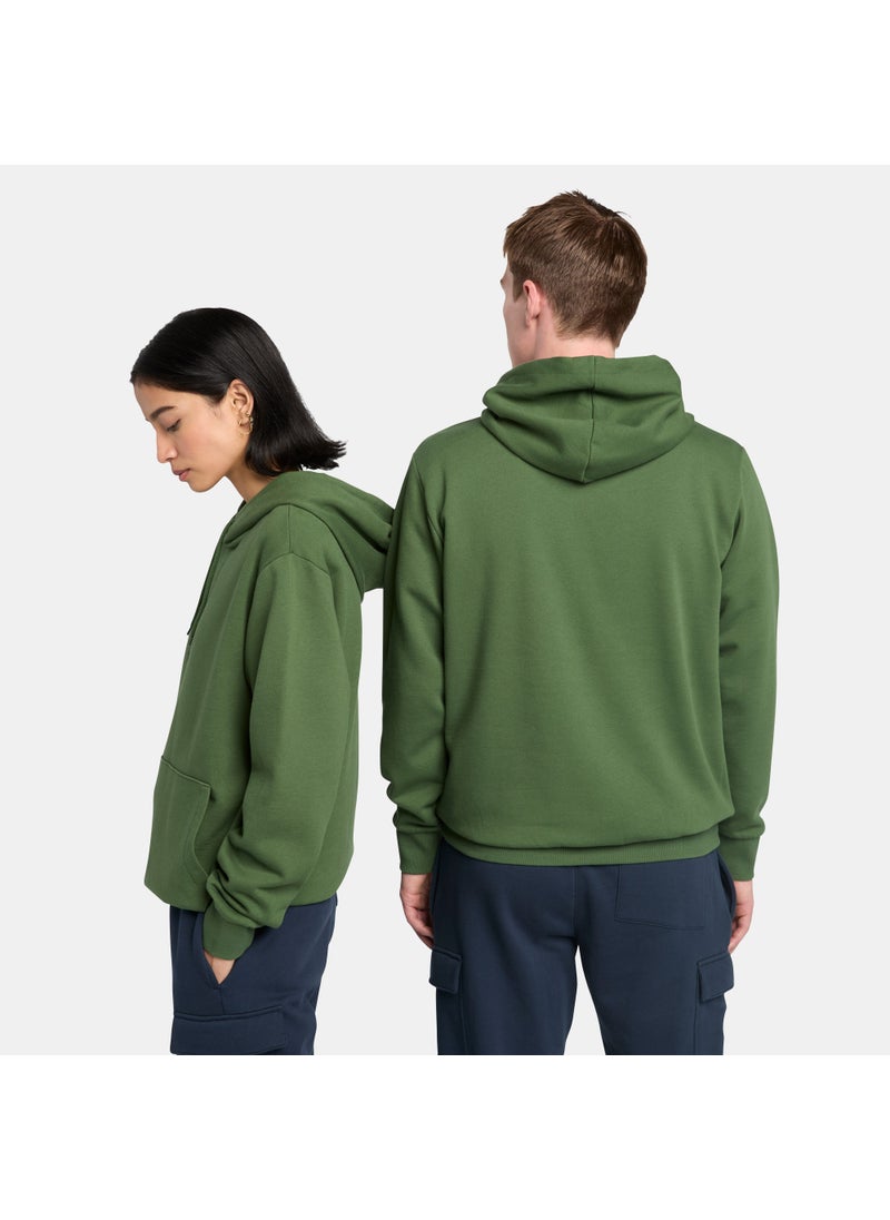 Men's Small Logo Print Hoodie