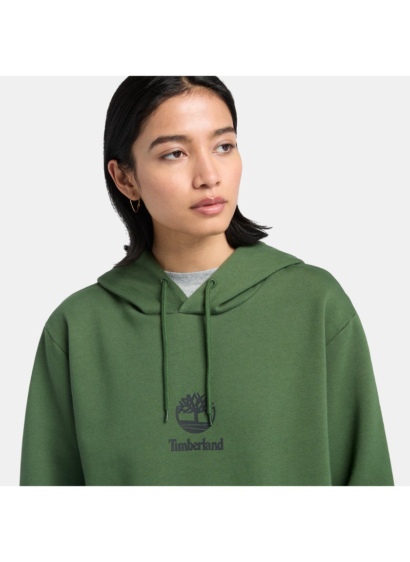 Men's Small Logo Print Hoodie