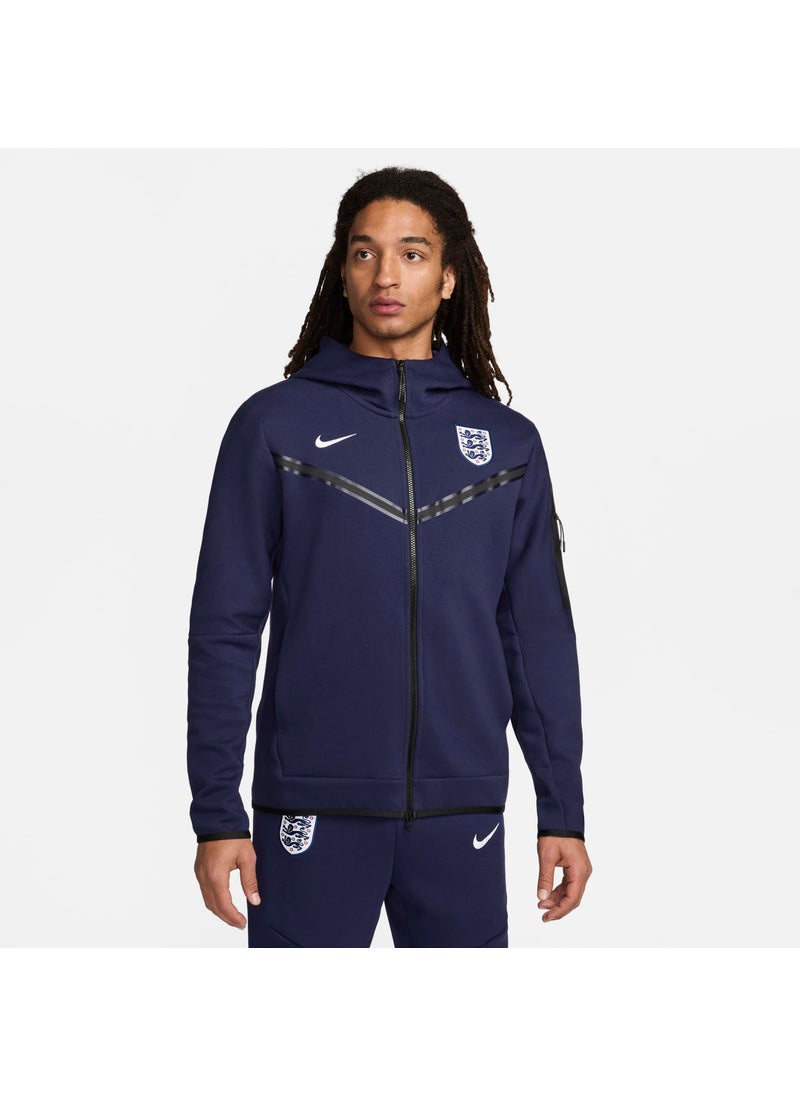 Men's Football England Tech Fleece Windrunner Full-Zip Hoodie