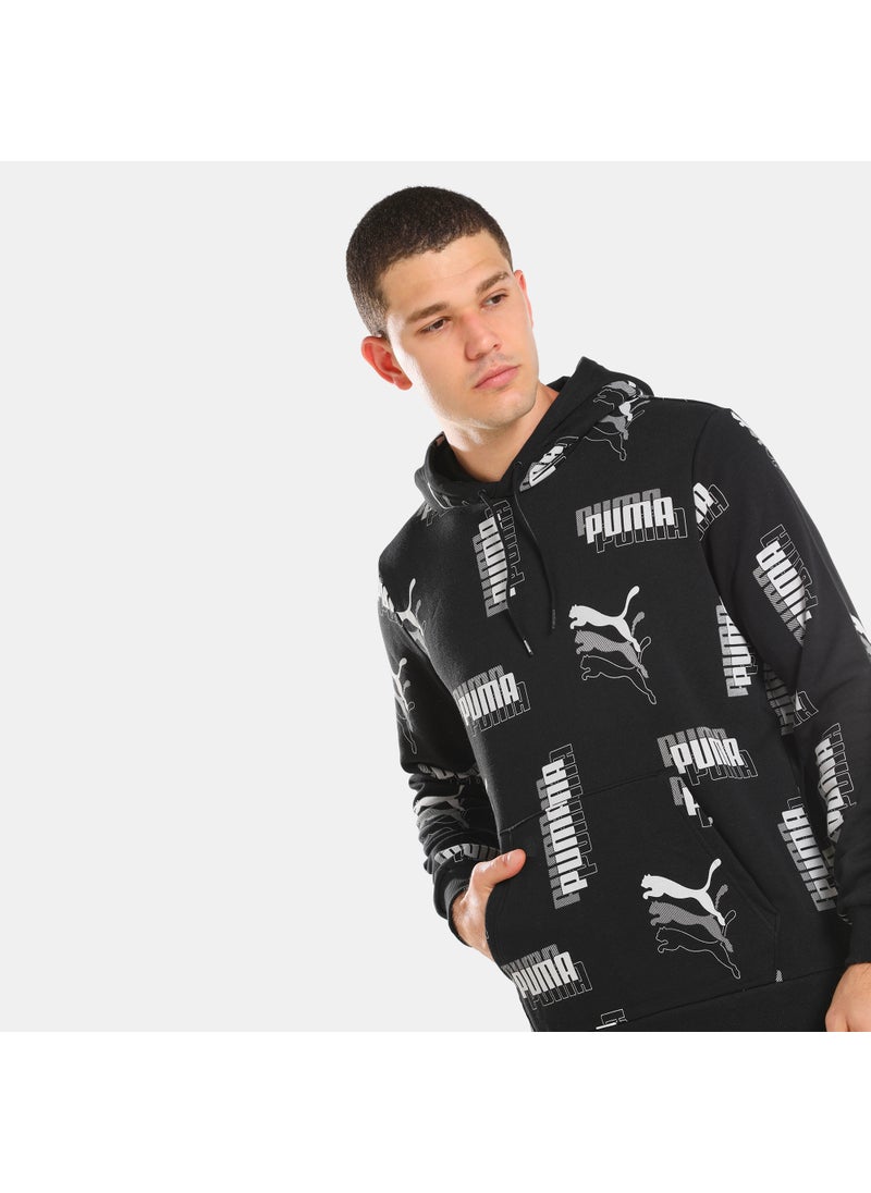 Men's Power Allover Print Hoodie