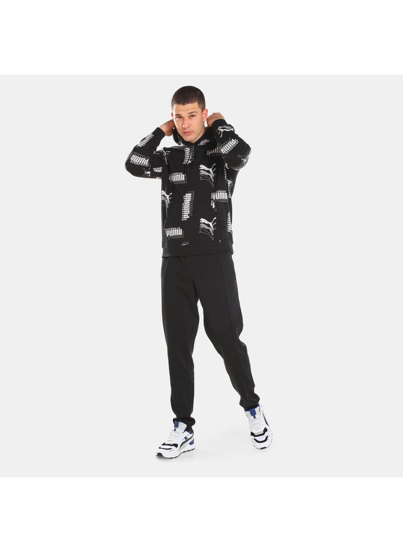 Men's Power Allover Print Hoodie