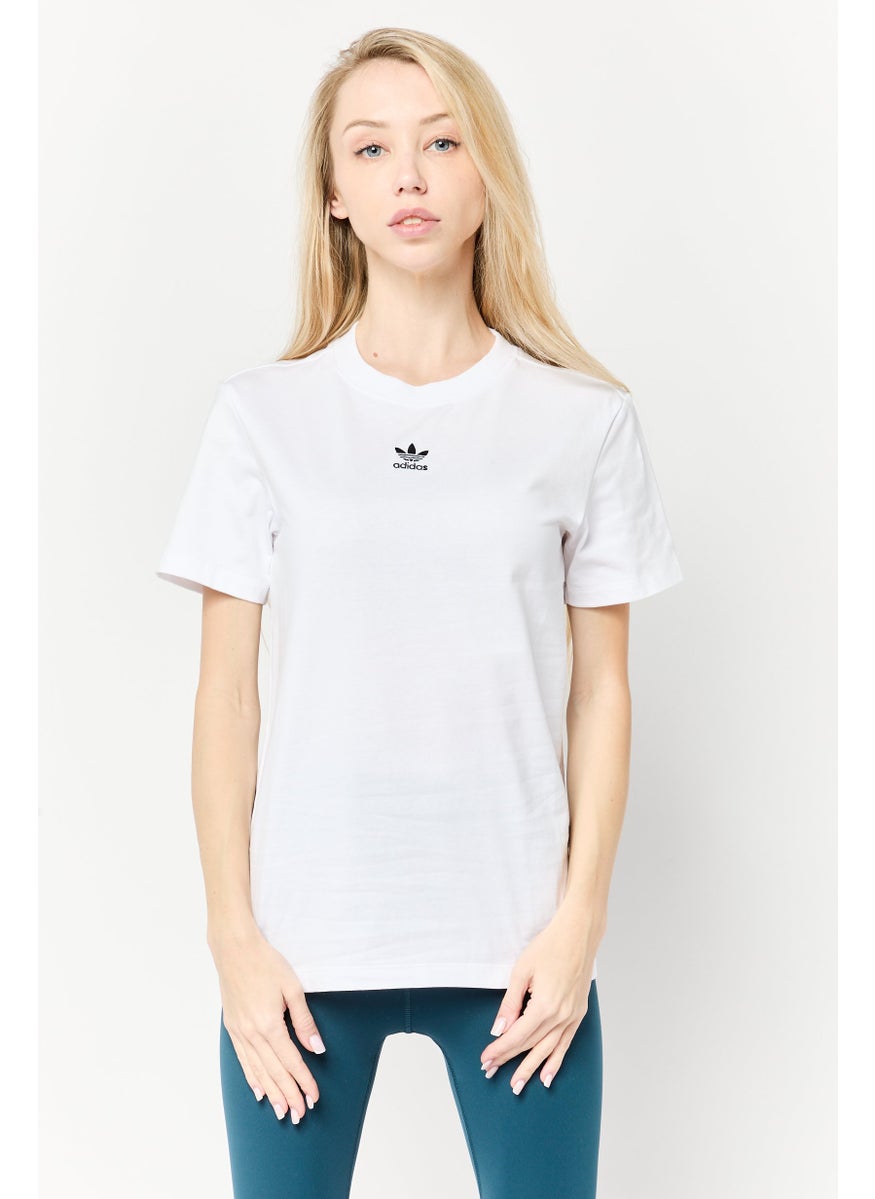 Women Sportswear Fit Short Sleeve Training T-Shirt, White