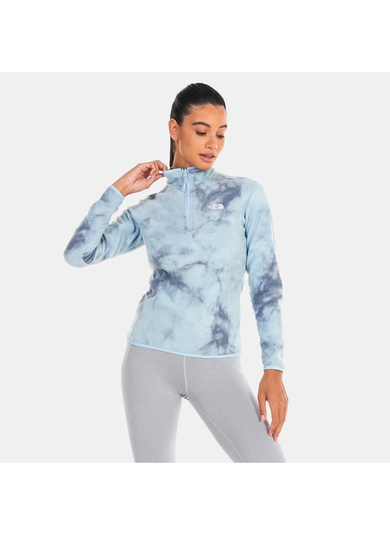 Women's 100 Glacier 1/4 Zip Fleece Sweatshirt