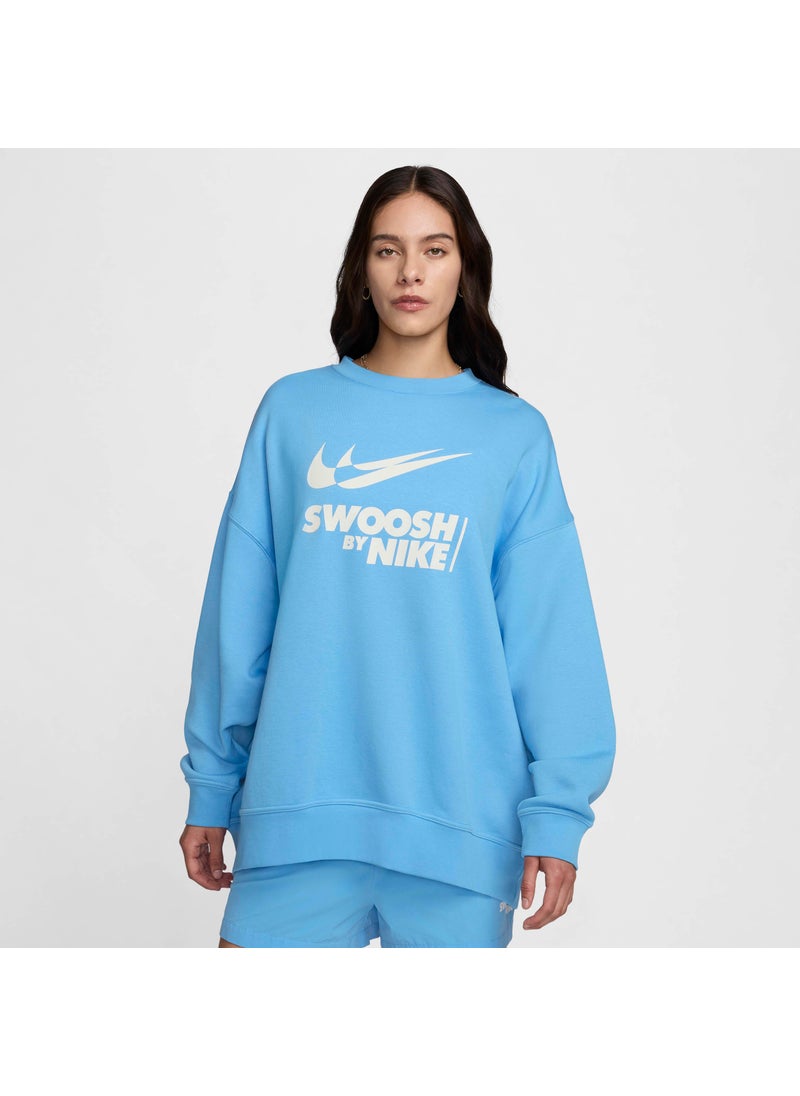 Women's Sportswear Oversized Fleece Sweatshirt