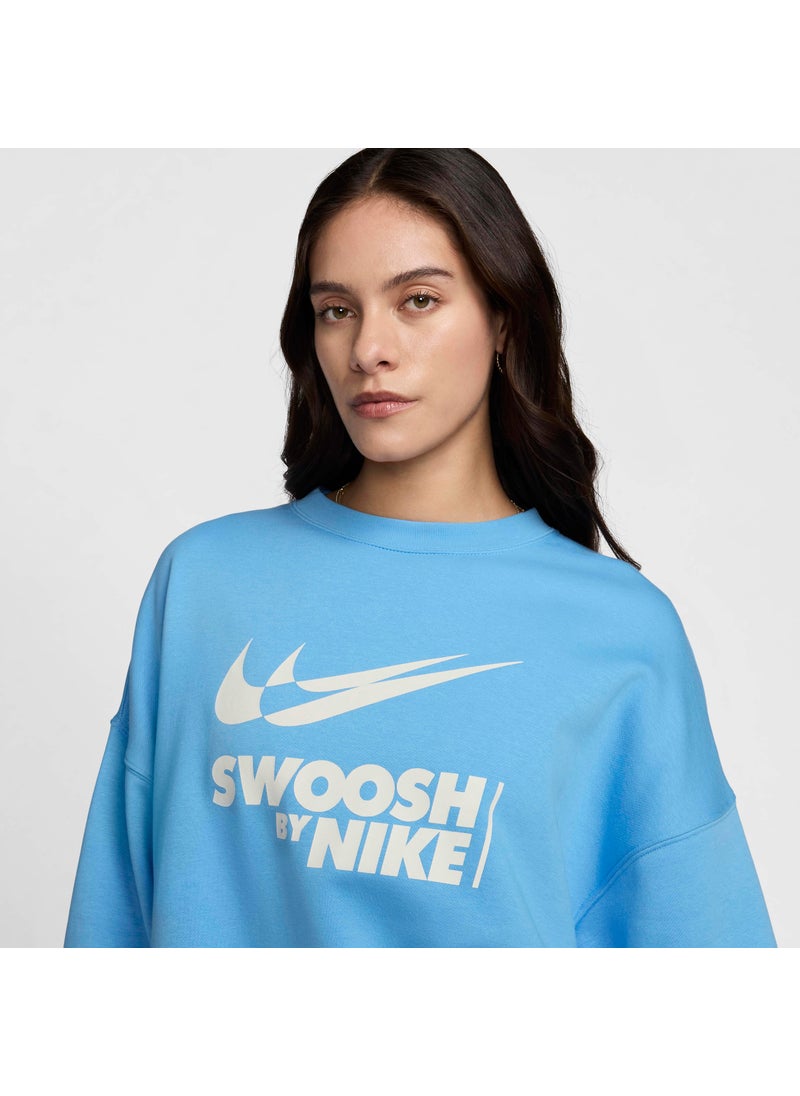 Women's Sportswear Oversized Fleece Sweatshirt