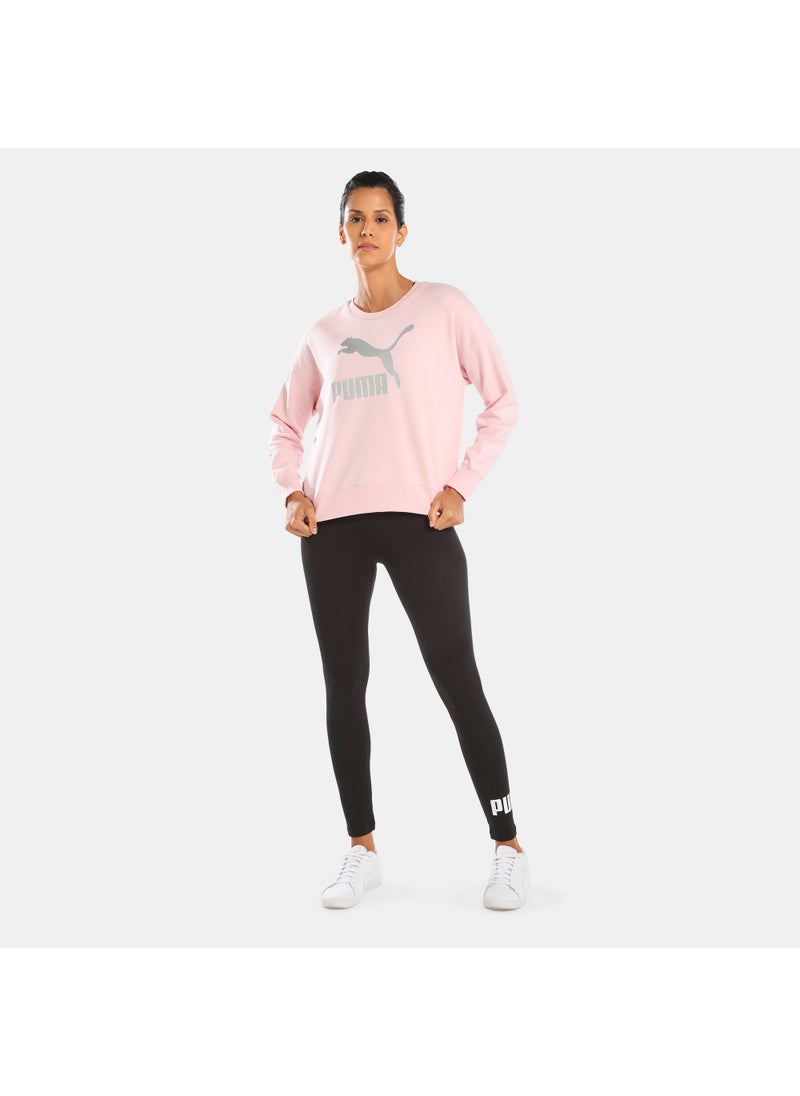 Women's Classics Metallic Logo Sweatshirt
