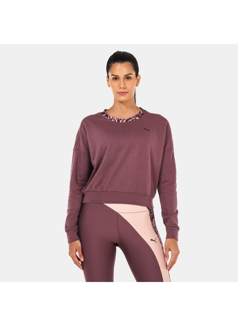 Women's Safari Glam Training Sweatshirt