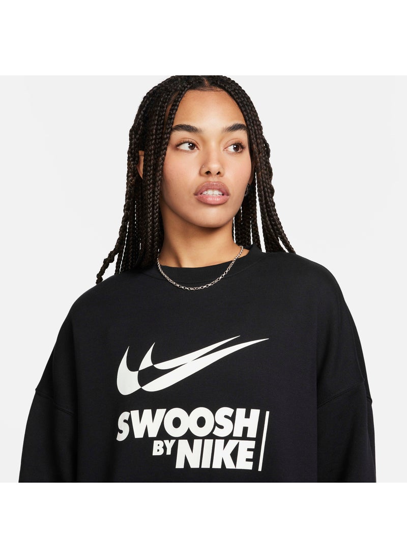 Women's Sportswear Oversized Fleece Sweatshirt