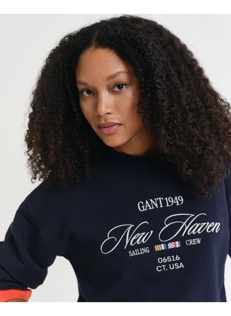 Gant Graphic C-Neck Sweat