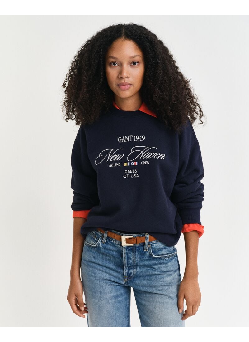Gant Graphic C-Neck Sweat
