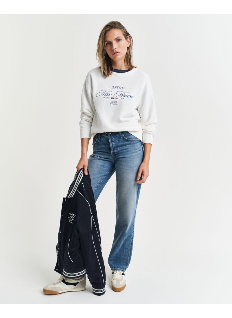 Gant Graphic C-Neck Sweat