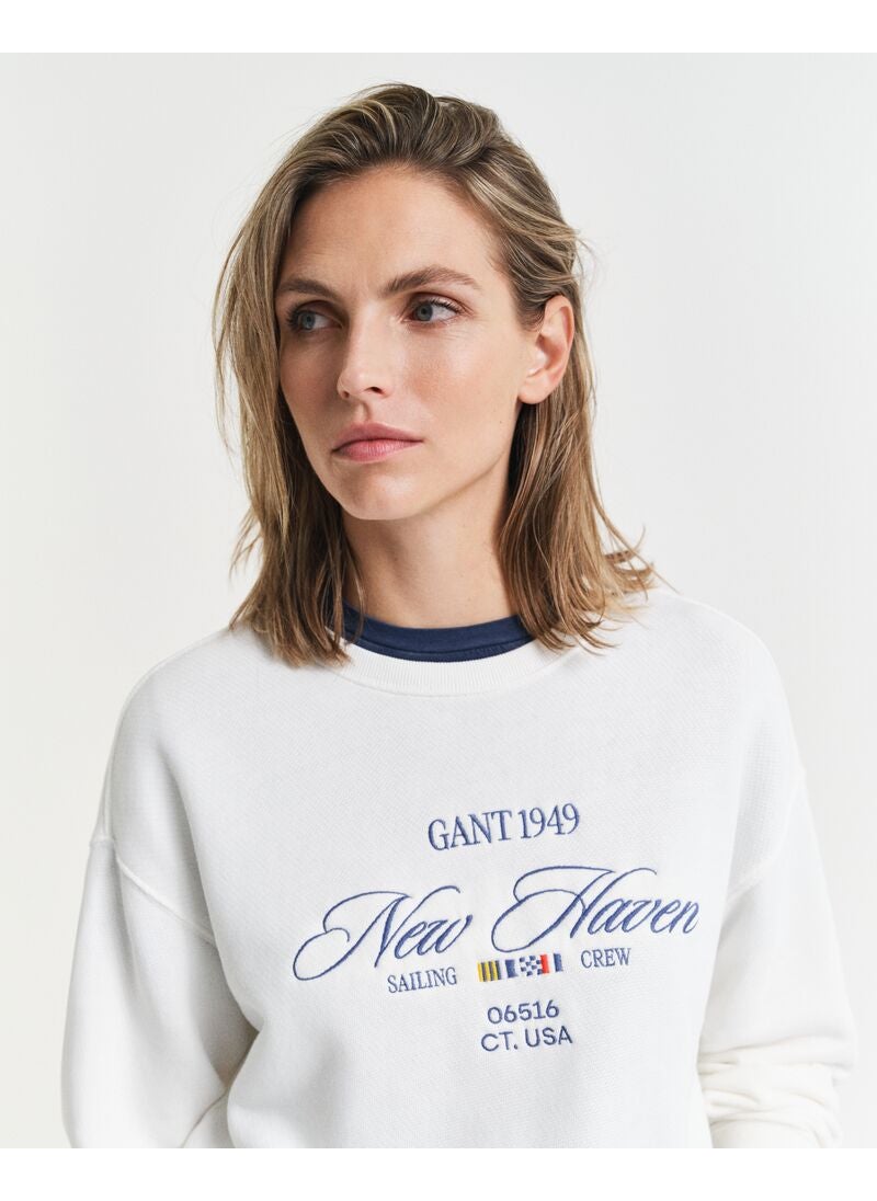 Gant Graphic C-Neck Sweat