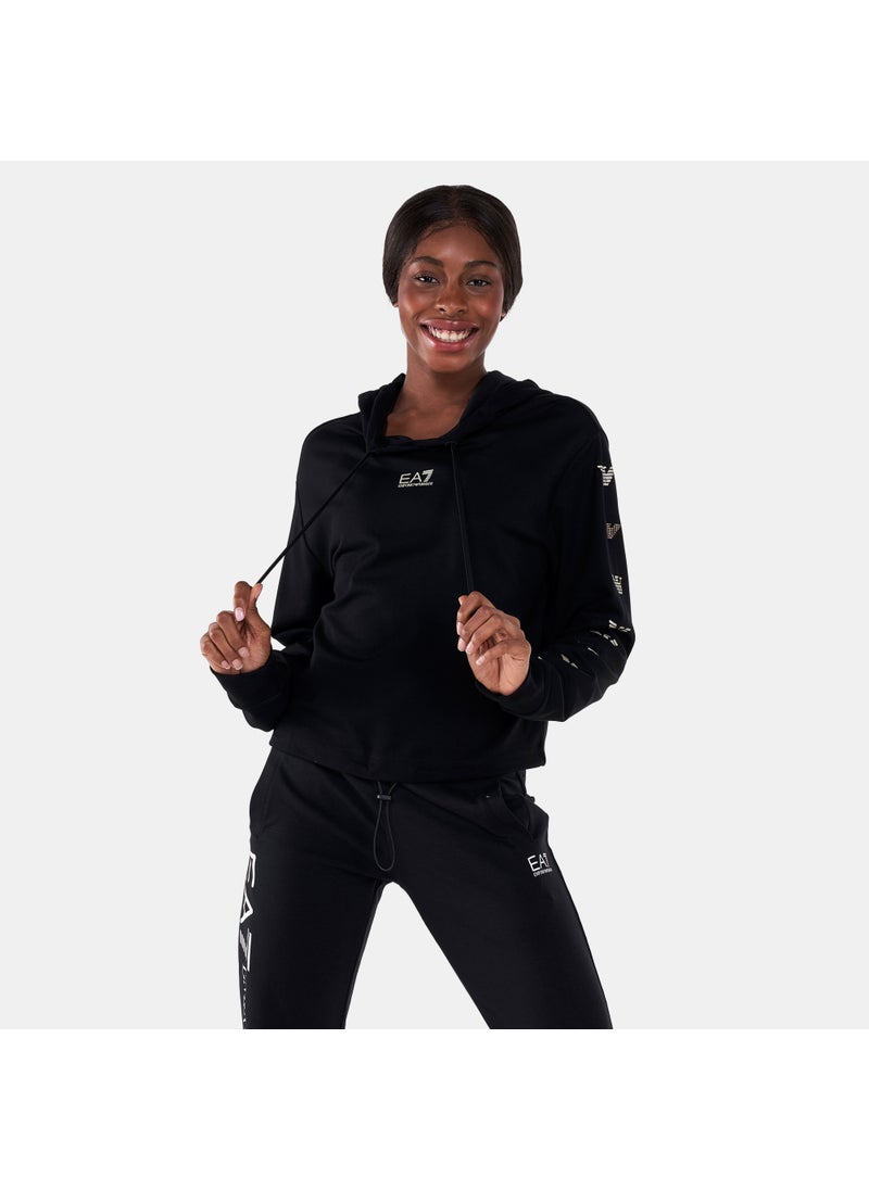Women's Train Logo Series Crop Sweatshirt