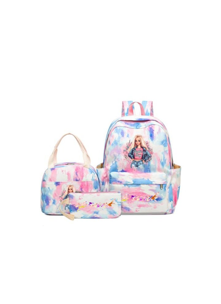 Fun cartoons accompanied by three-piece set of fashionable and practical bags (available for students, children, friends on outings, mountain climbing, etc.) - 189