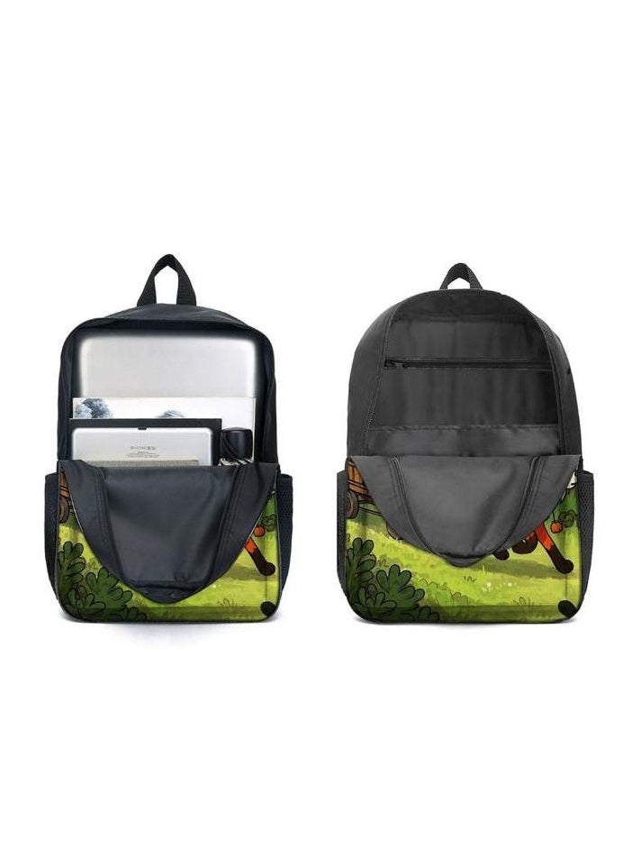 The latest universal cartoon new three-piece schoolbag (for students, teenagers, children) - 1002