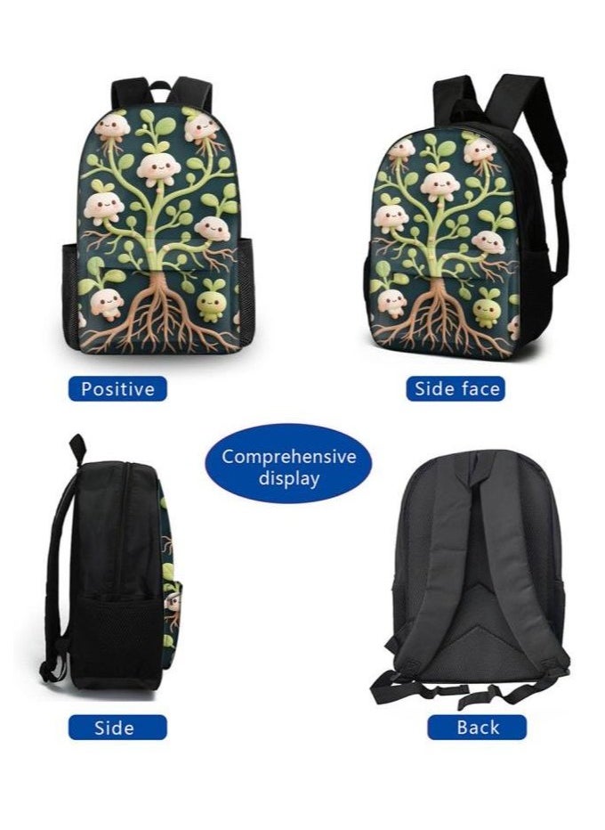 New universal cartoon new three-piece schoolbag (students, children) - 932