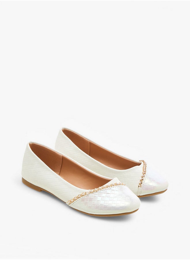 Embellished Ballerina Shoes