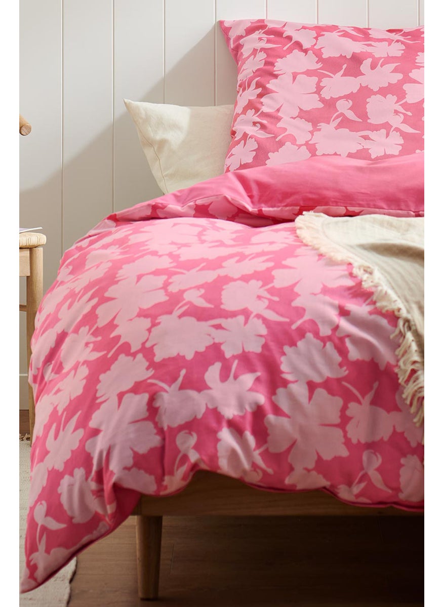 Single Allover Print Premium Duvet With Pillow Case Set,Multicolor