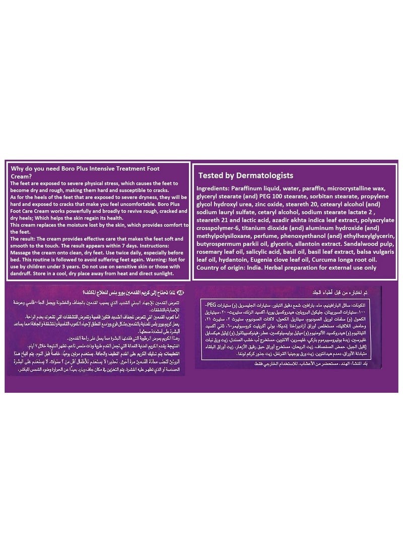 Boroplus Intensive Therapy Foot Cream 100 ML